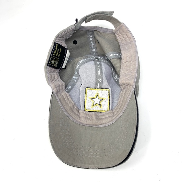 US Army Gray Hat Cap - Picture 5 of 6